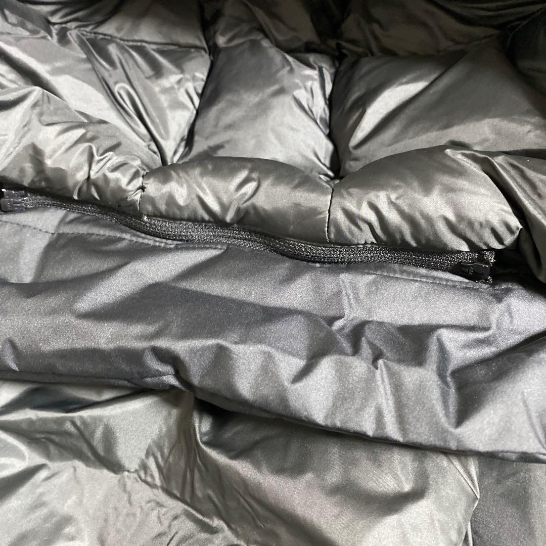 mont-bell フードが取り外せるダウンパーカ　トラベルダウンパーカ　M