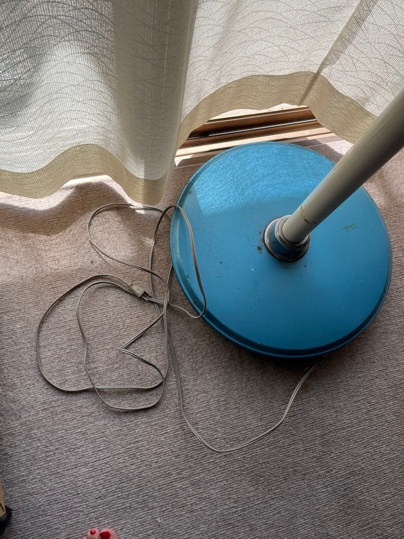 NATIONAL ナショナル スタンド式扇風機 青　F-40V1D