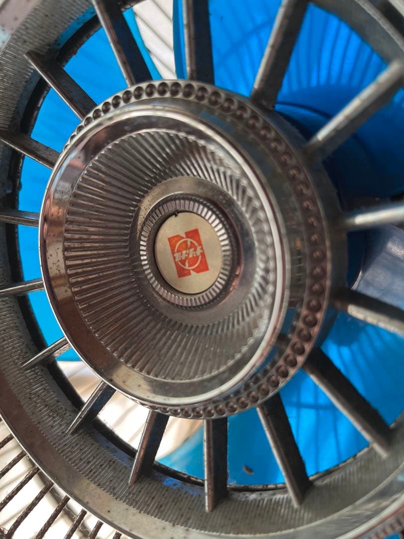 NATIONAL ナショナル スタンド式扇風機 青　F-40V1D