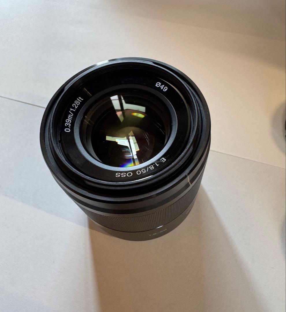 sony 50mm oss レンズフィルター付