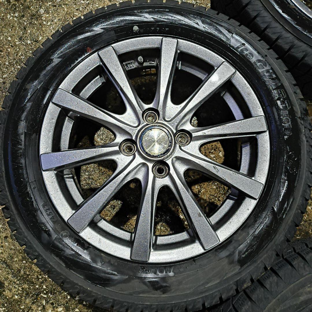 ①ジョン・スミス☆165/65R15☆バリ山ヨコハマタイヤスタッドレス☆