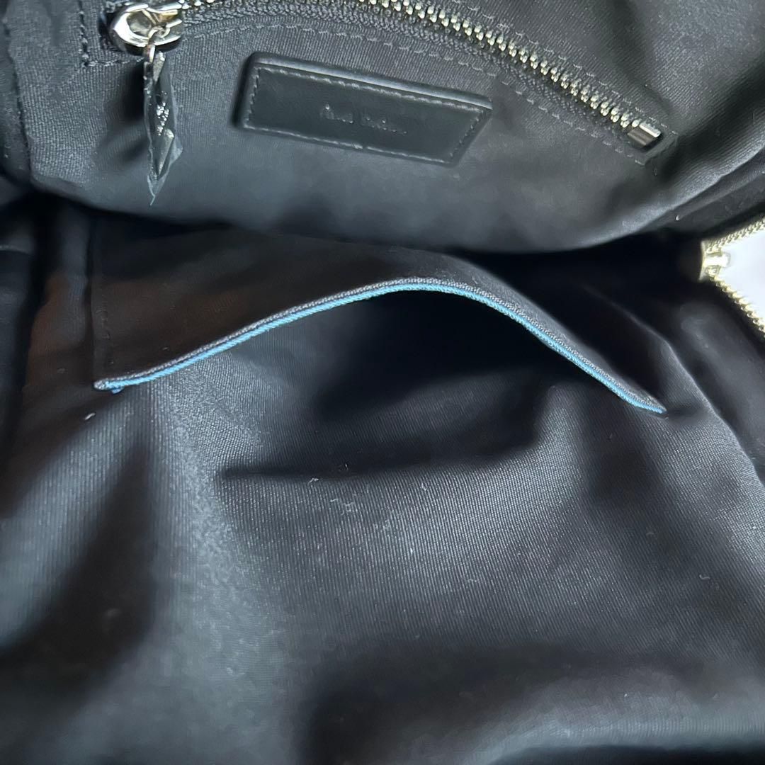 【未使用】ポールスミス PaulSmith ボディバッグ ネイビー/ブラック