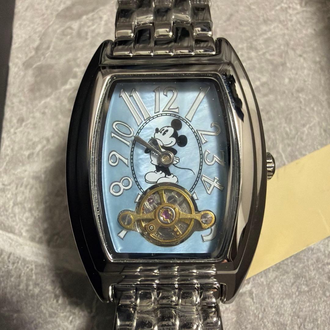 【新品】ディズニー ヴィンテージ 手巻き 腕時計 限定 希少カラー 付属品完備