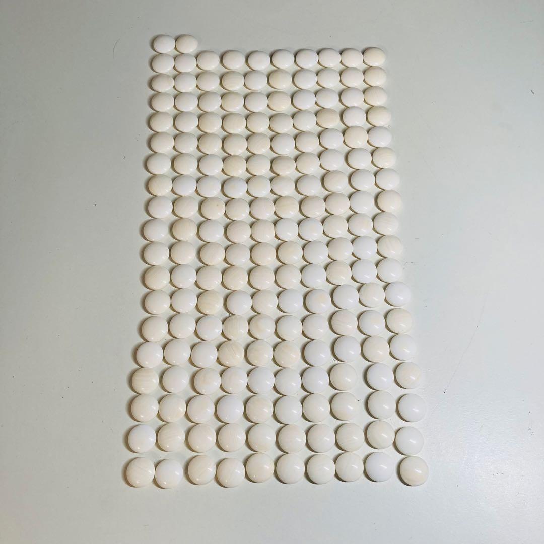 【高級品】蛤那智黒34号 高級囲碁 古美術品 はまぐり碁石 蛤碁石