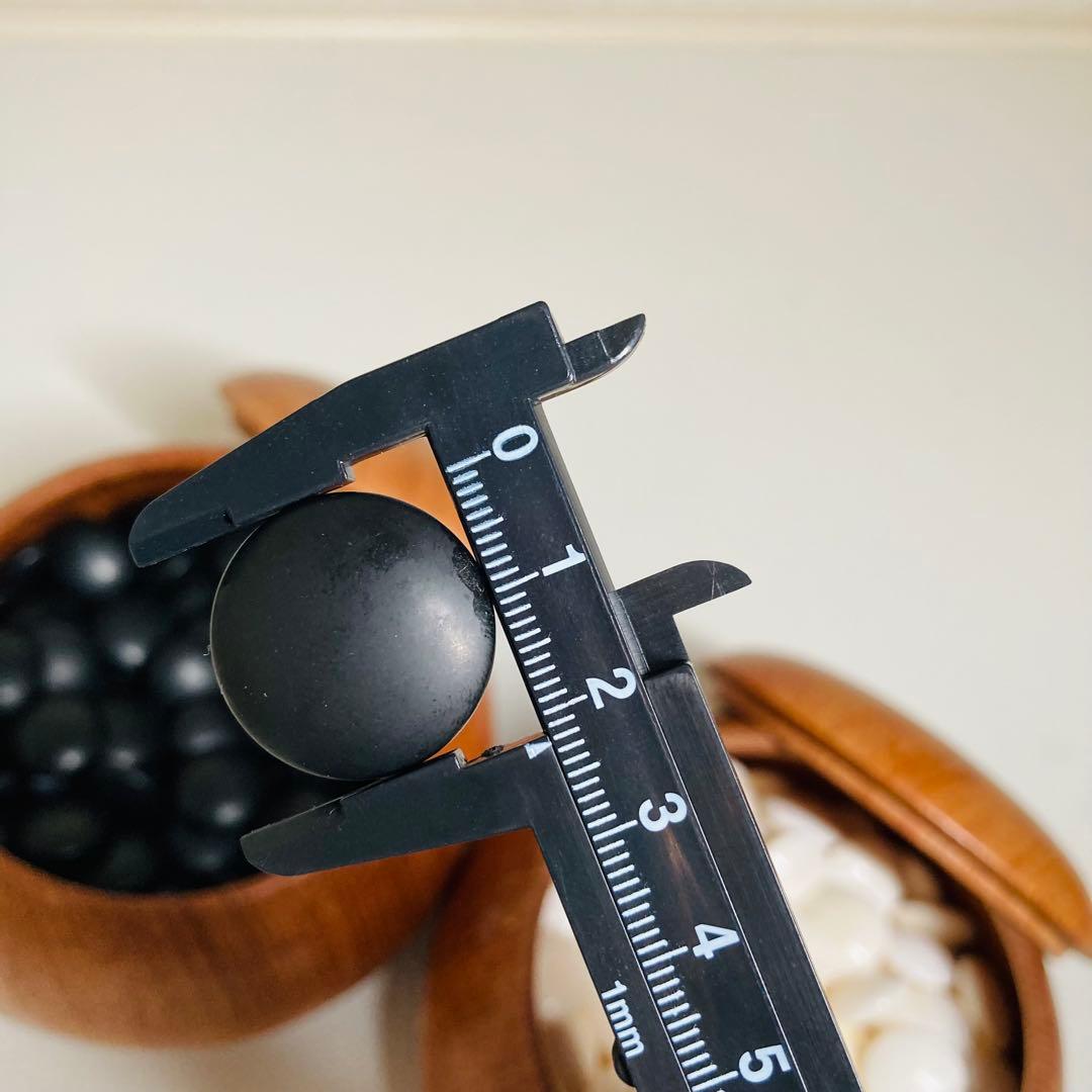 【高級品】蛤那智黒34号 高級囲碁 古美術品 はまぐり碁石 蛤碁石