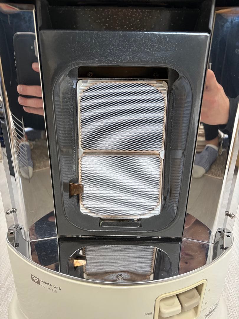 Rinnaiガス赤外線ストーブ都市ガスR-652PMSIII-201