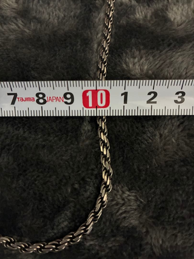 アバランチ　ロープネックレスいぶし加工