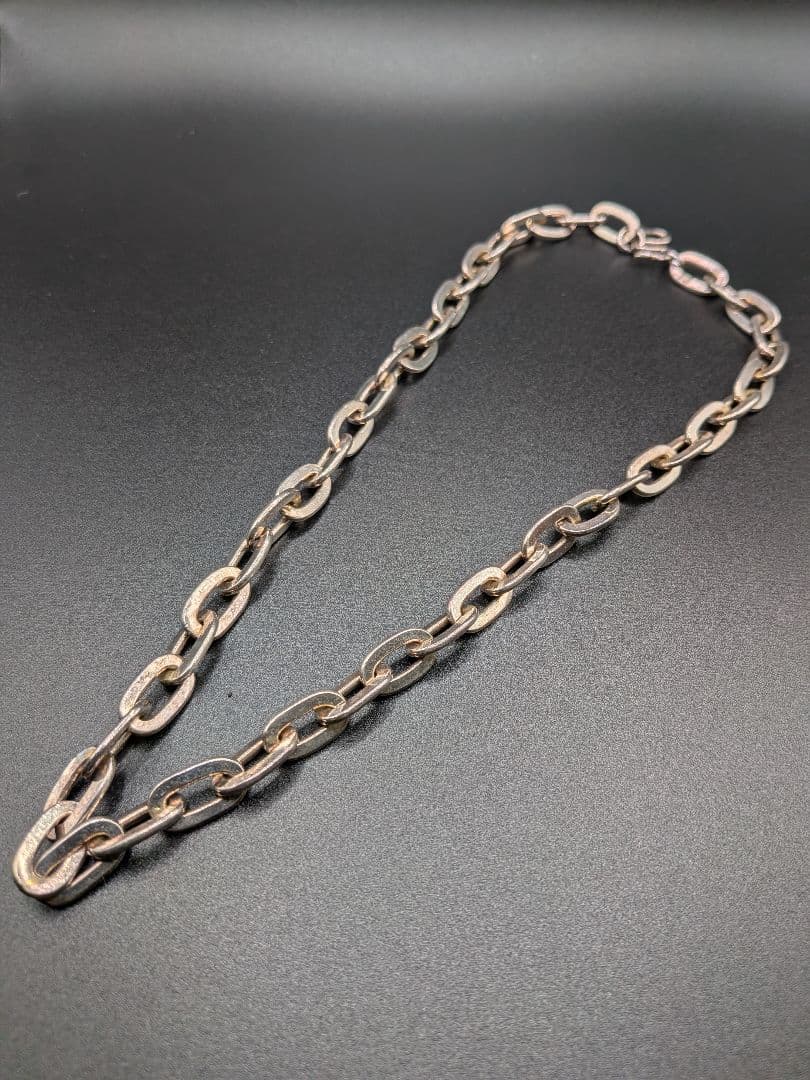Sterling Silver 純銀・60グラムSV925刻印チェーンネックレス