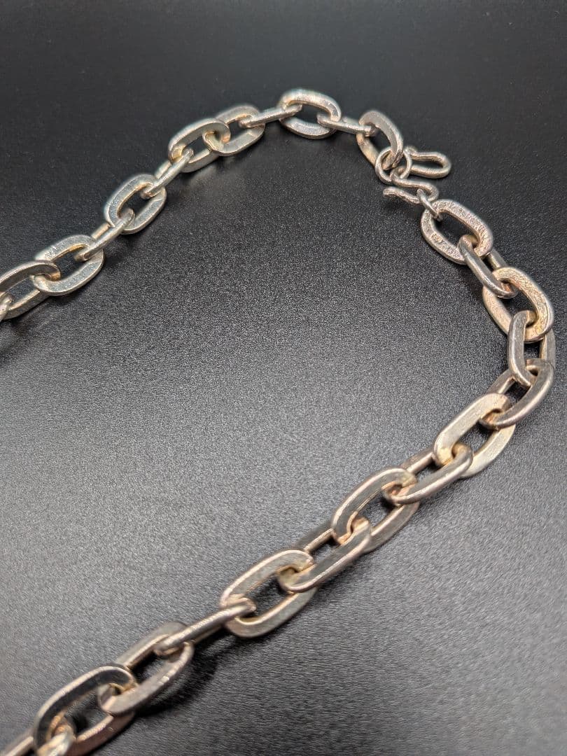 Sterling Silver 純銀・60グラムSV925刻印チェーンネックレス