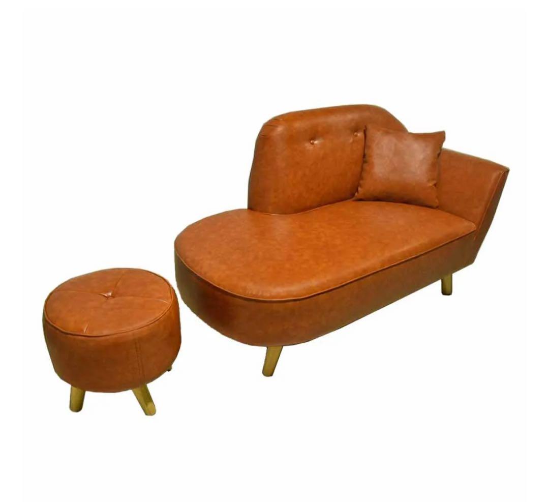 10/20まで出品【送料込】NOCE 2人掛けソファ 【オッドマン付】