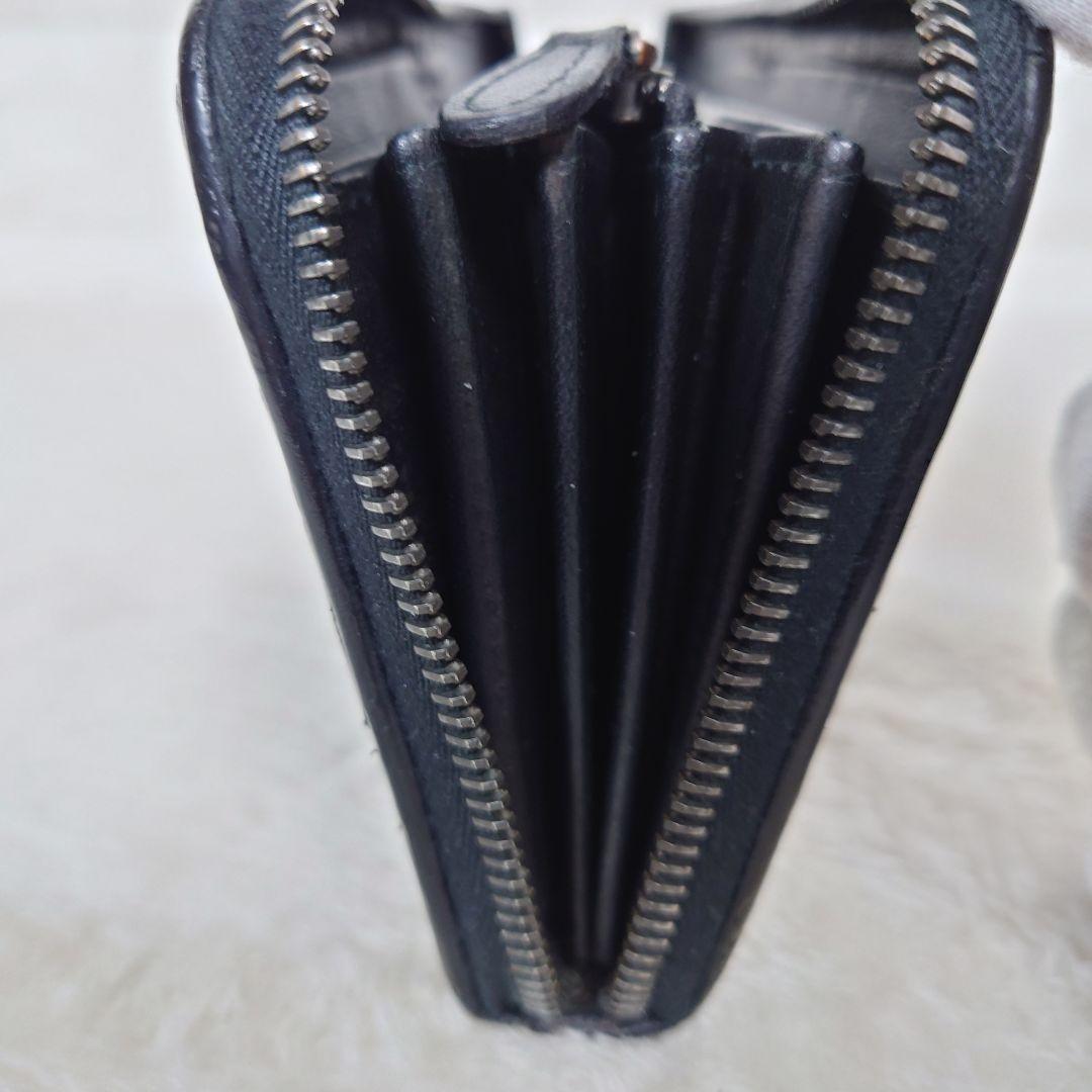 BOTTEGA VENETA イントレチャート 長財布 ラウンドファスナー