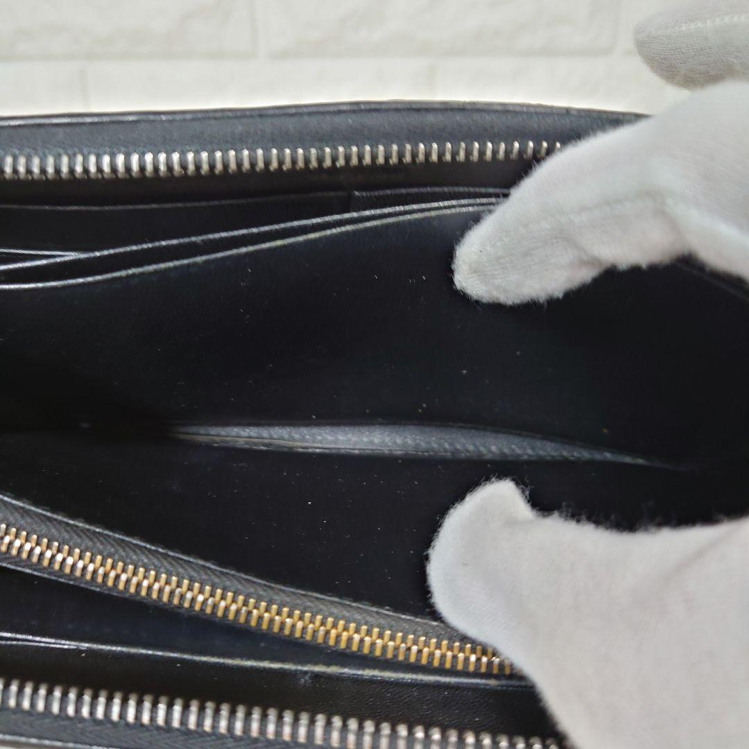 BOTTEGA VENETA イントレチャート 長財布 ラウンドファスナー