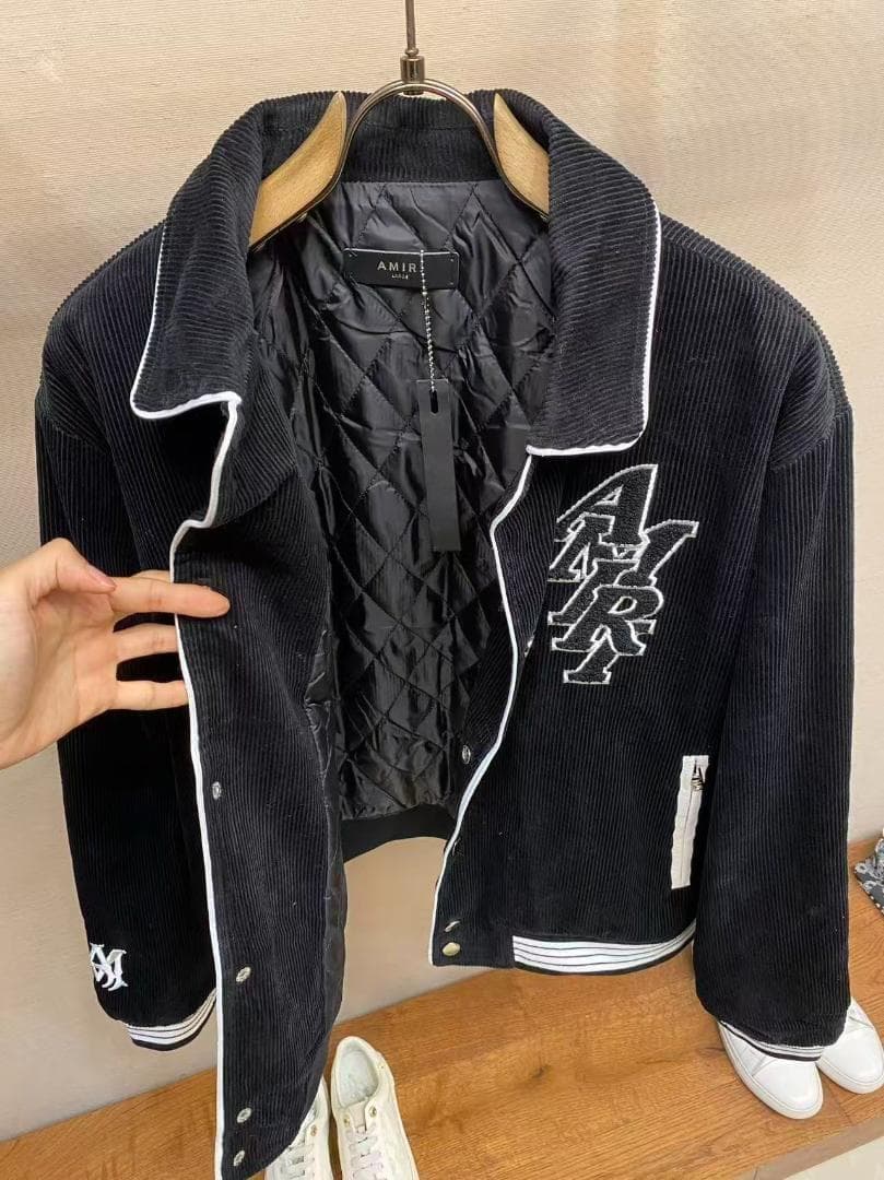 AMIRI コーデュロイスタジャン ブラック
