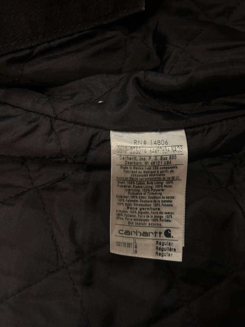 Carhartt トラディショナルジャケット Lsizeメキシコ製