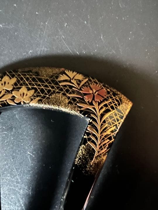 作家物　金彩蒔絵　かんざし　雅　レディースヘアアクセサリー