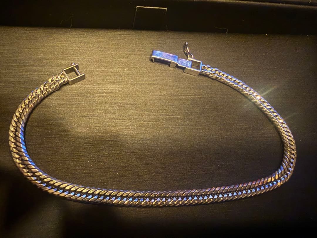 プラチナ 喜平ブレスレット 12面トリプル 12g 18cm