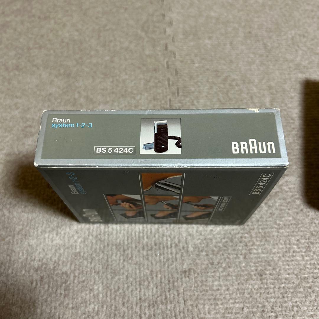 昭和レトロBraun system 1-2-3 BS 5 424C シェーバー