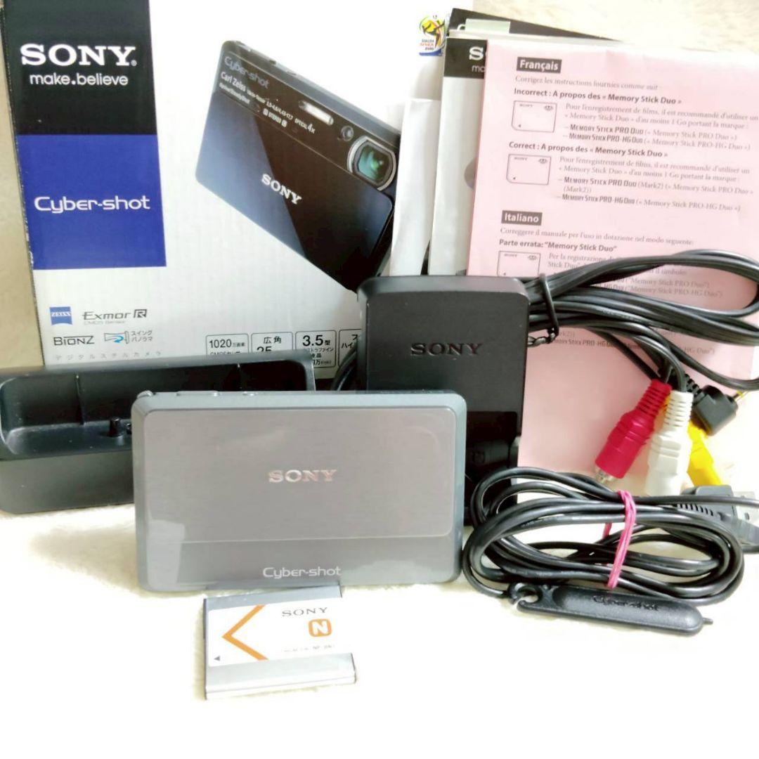 SONY Cyber-shoto DSC-TX7 シルバー箱 付属品