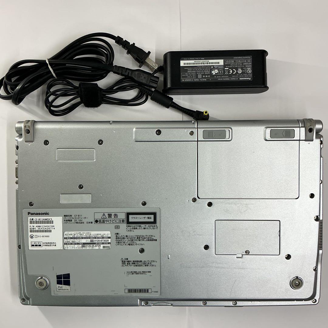 Panasonic/B11/Win10/i5/8G/D-RW/SSD128G無線