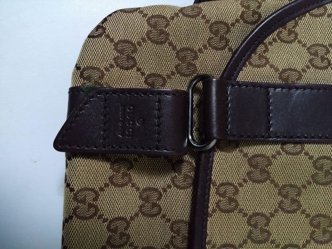 GGキャンバス ウエストポーチ　ボディバッグ　GUCCI