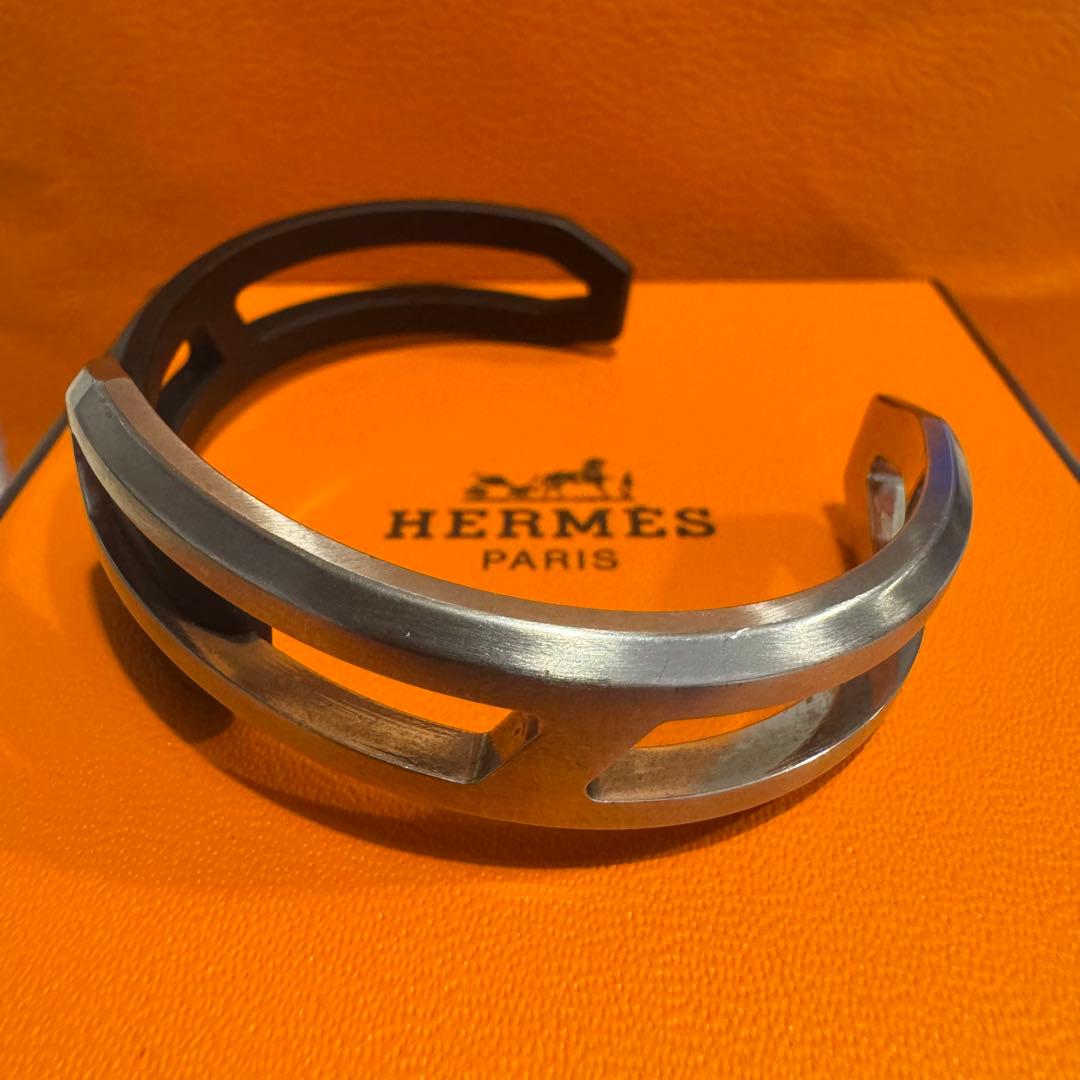 最終値下げ HERMES Replay バングル メンズ T4 ブレスレット