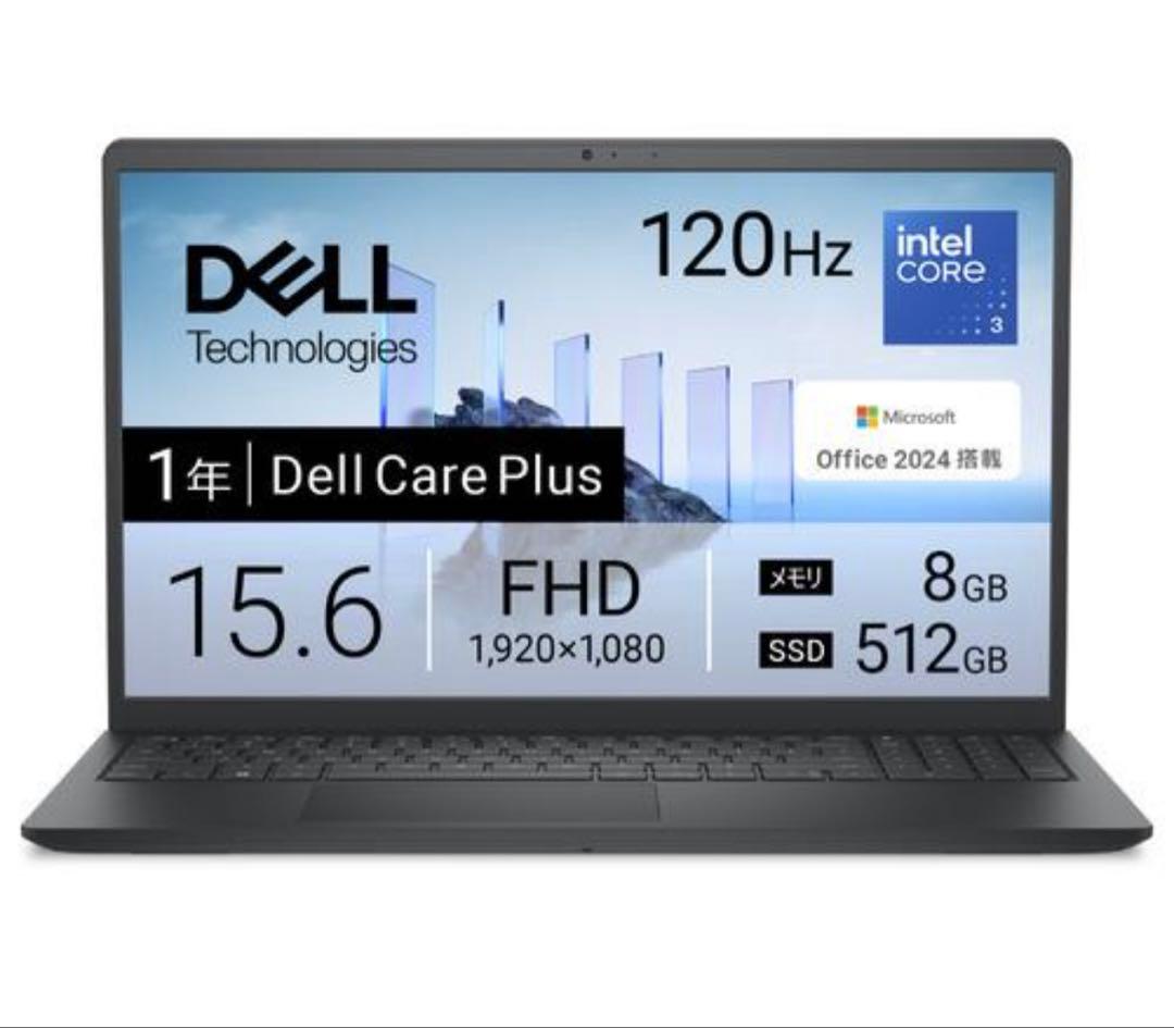 DELL ノートPC Dell 15 DC15250 ND25-FWHB