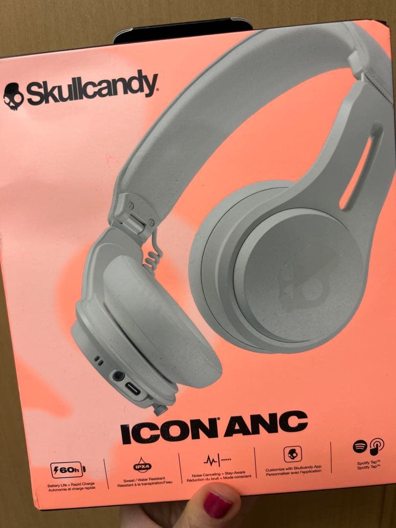 か*ま様 Skullcandy ICON ANC ワイヤレスヘッドホン ホワイト