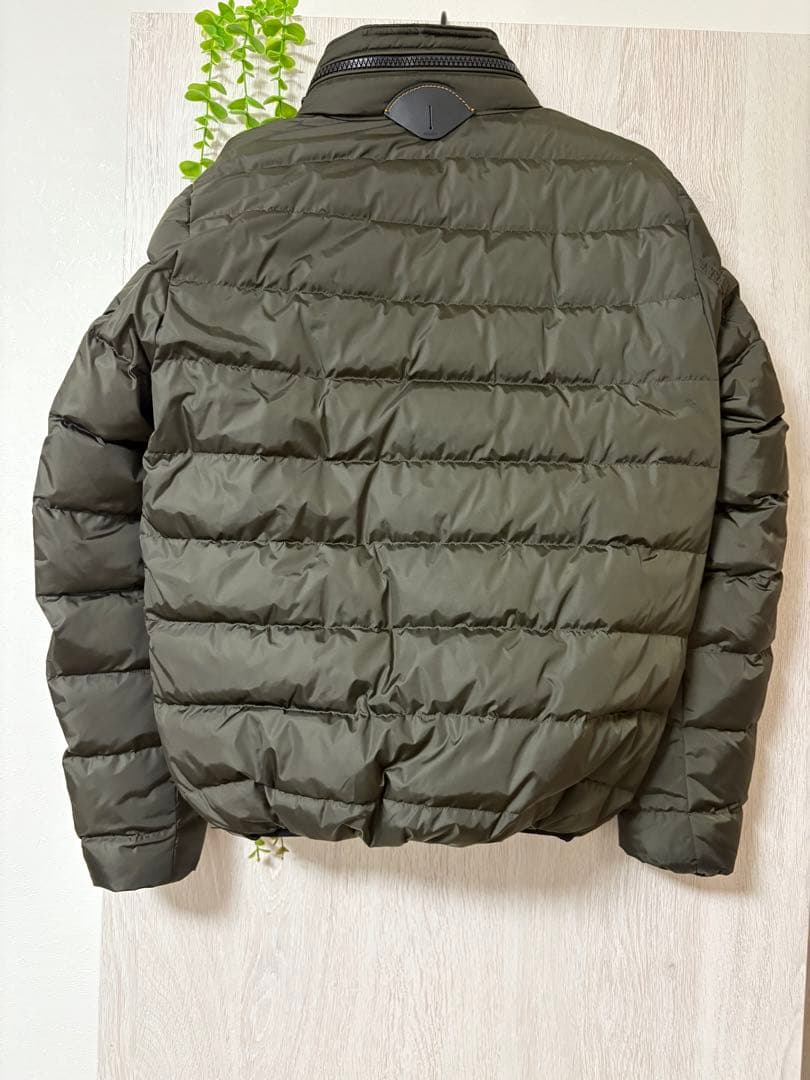COACH コーチ ダウンジャケット メンズ カーキ リバーシブル ４４新品同様