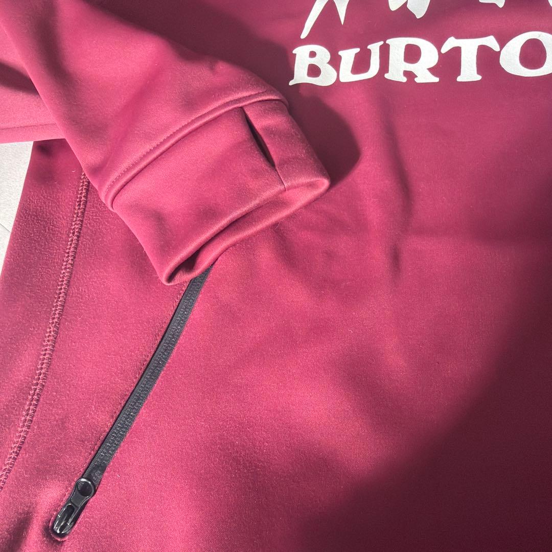 BURTON ワインレッド フード付き columbia セットアップ