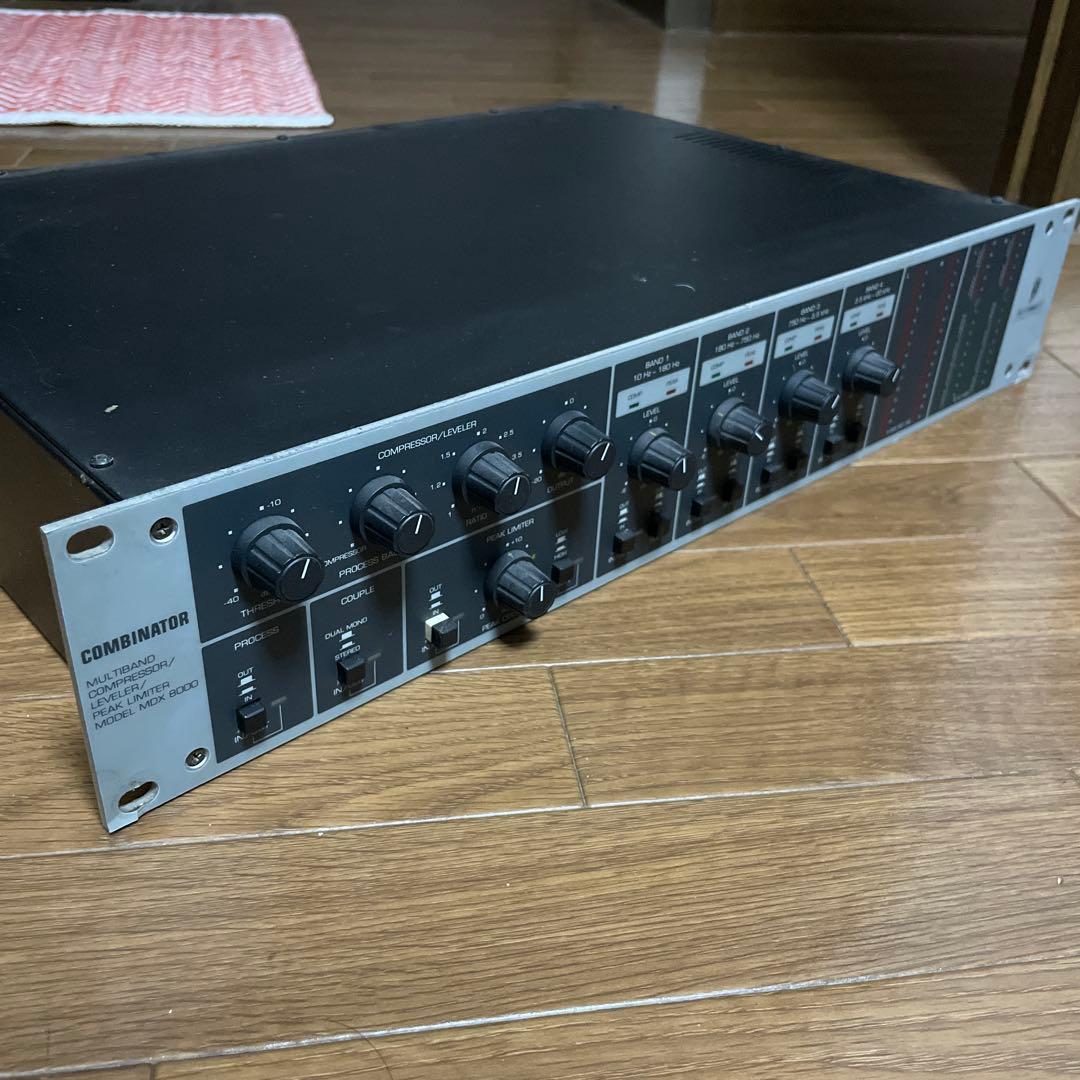 超希少！　【BEHRINGER】 MDX8000　マルチバンドコンプレッサー