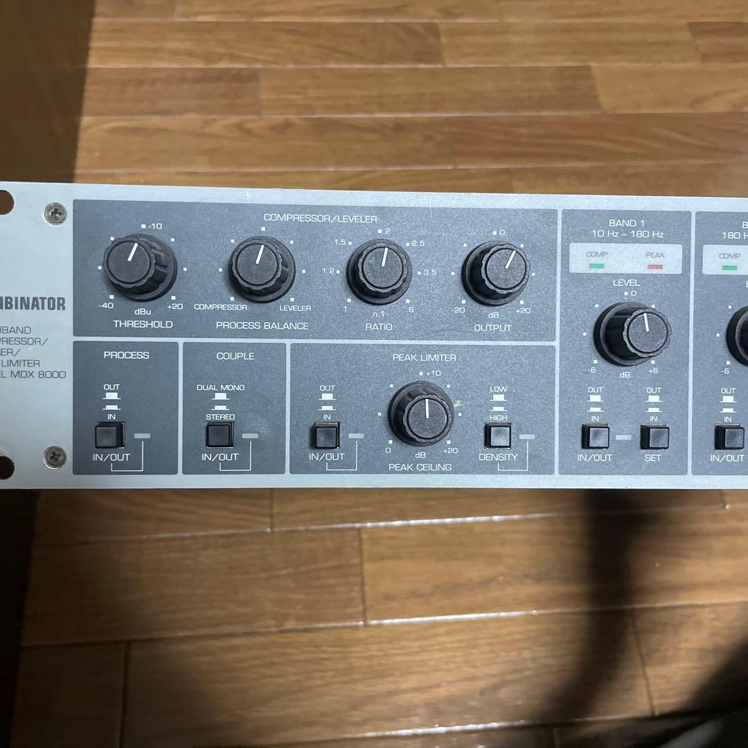 超希少！　【BEHRINGER】 MDX8000　マルチバンドコンプレッサー