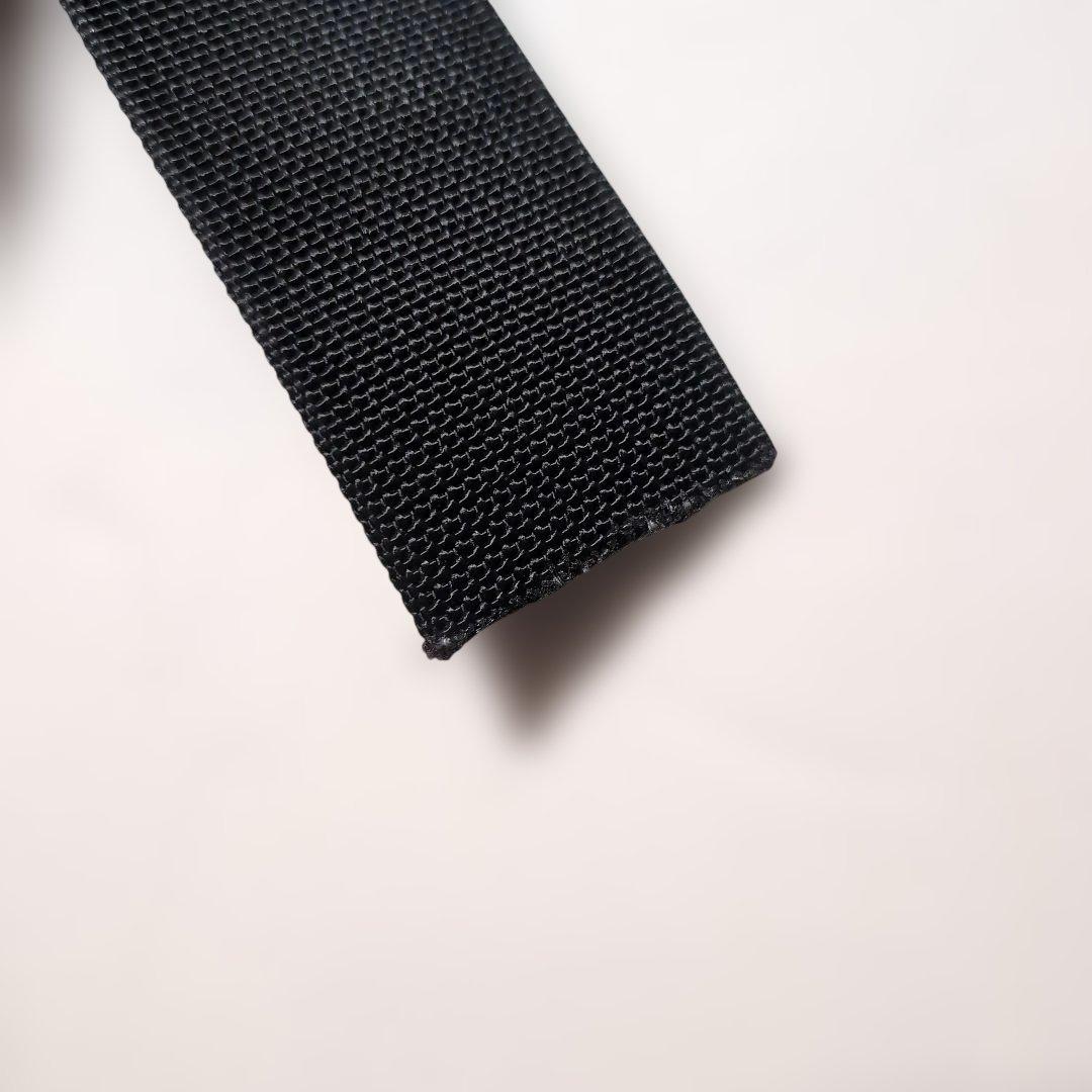 De Martini 3602 ブラック キャンバスメッセンジャーバッグ