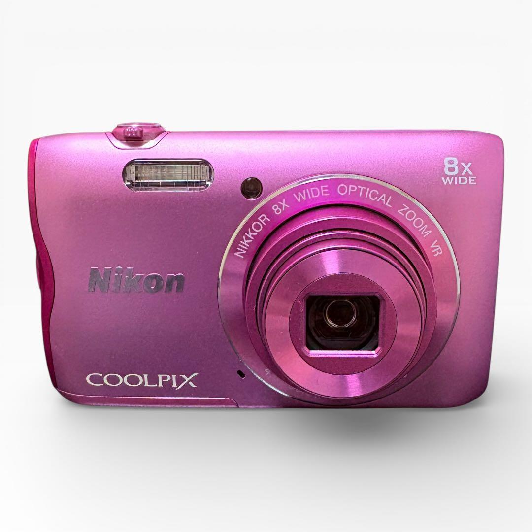 【極美品】Nikon COOLPIX A300 ピンク 付属品完備 デジカメ