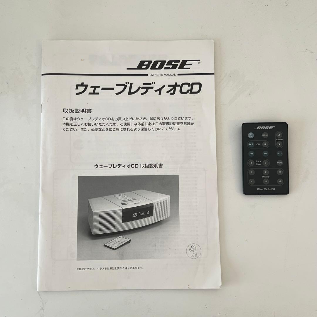 【動作品】BOSE WAVERADIO/CD BLACK