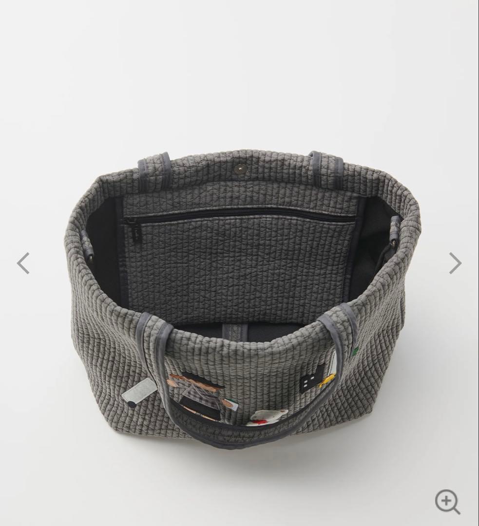 【新品】ファミリア×ピオヌンナル　バッグ voyage（ボヤージュ）　グレー