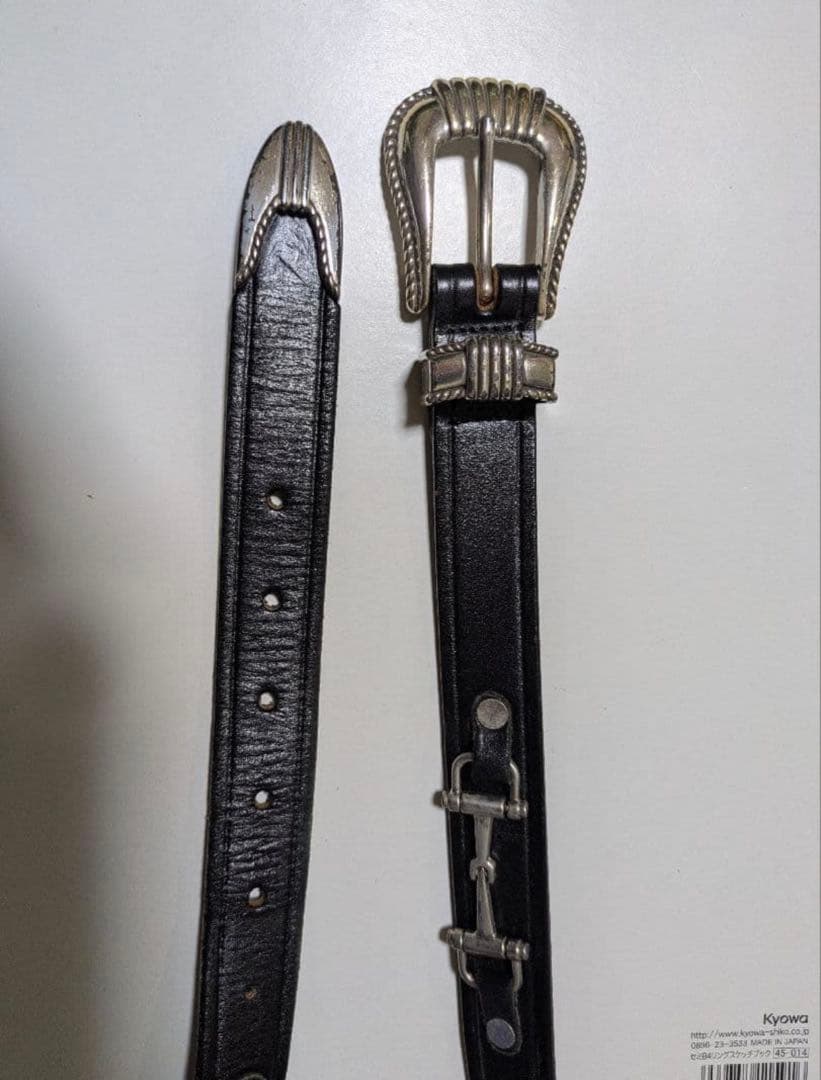 D*y様 TORY LEATHER BRIDLE LEATHER BELT