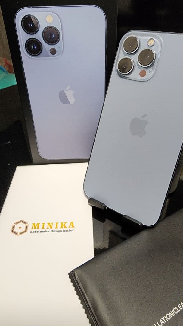 iPhone13 Pro Max シエラブルー 256GB 新品ガラスフィルム付