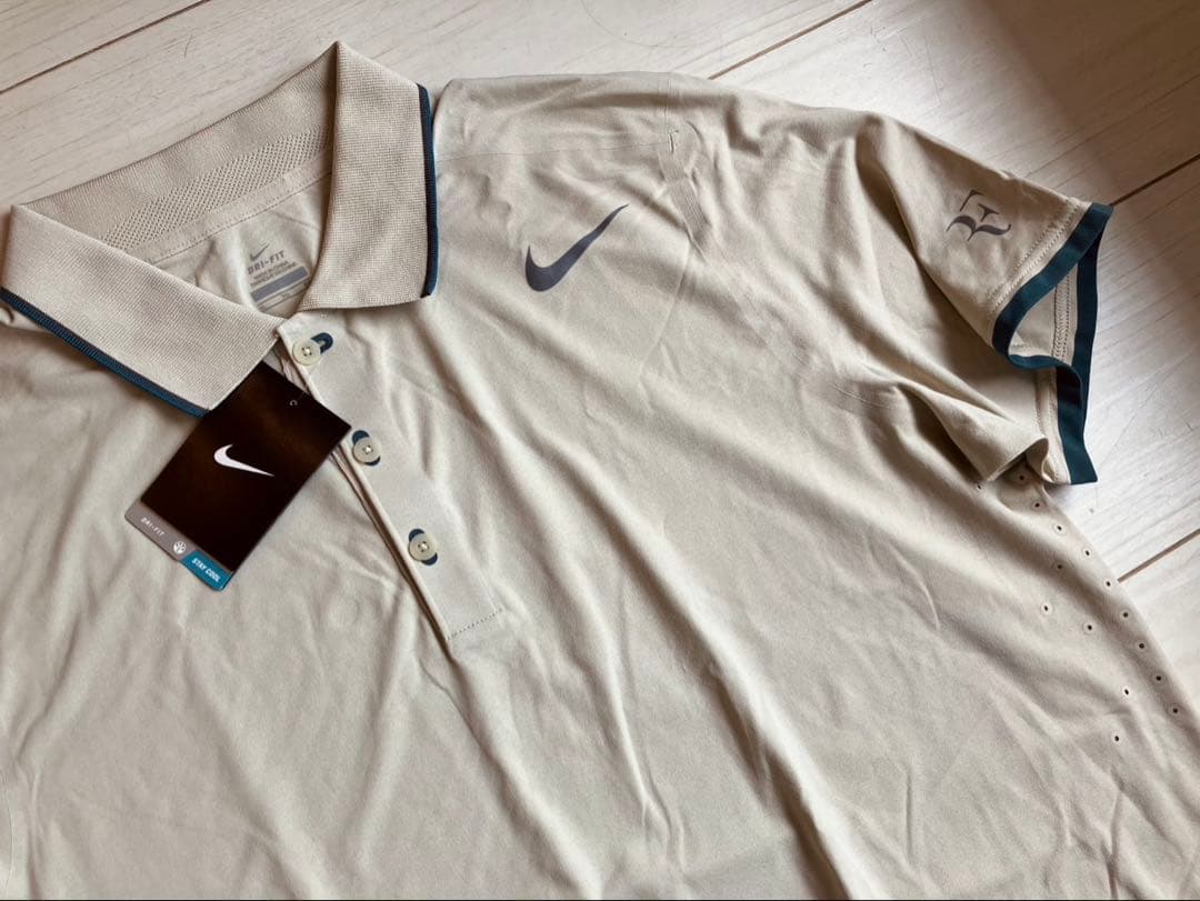 新品 NIKE RF PREMIER POLOフェデラー モデル全豪オープンXL
