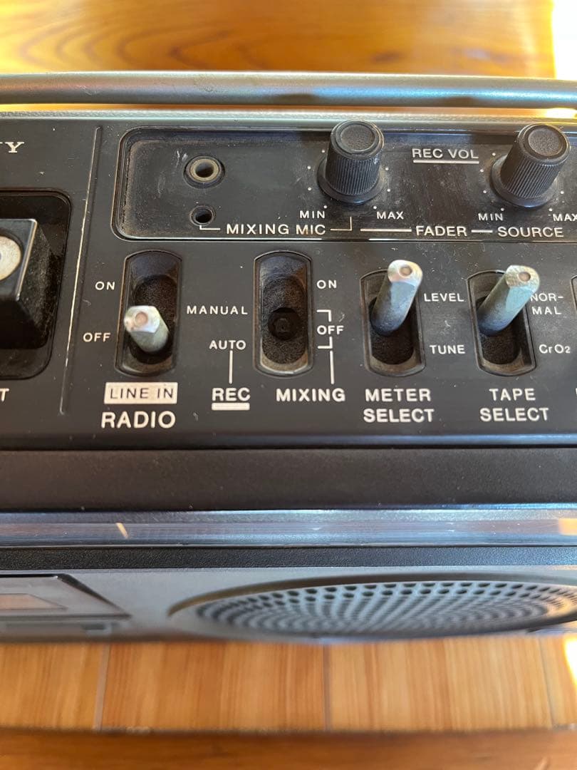 SONY CF-1980 ラジオ・カセットプレーヤー レトロ 昭和