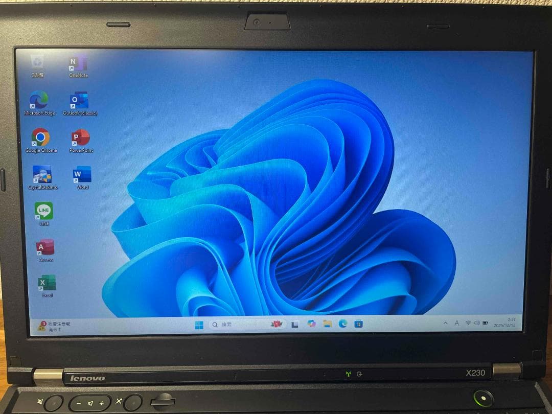 Win11 Office2024搭載 X230 メモリ16GB SSD480GB