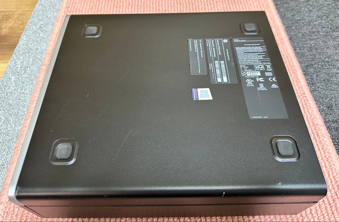 な*し様 すぐ使用可能：HP ProDesk 600 G4 i3-8世代SSDO