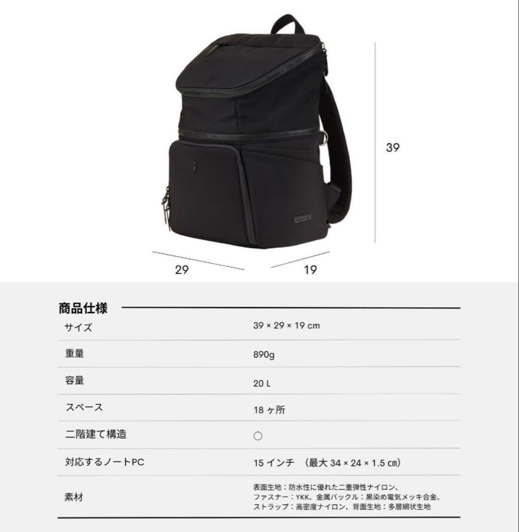 最終値下げDauson lab. マザーズリュックSPACEFOLD 付属品つき