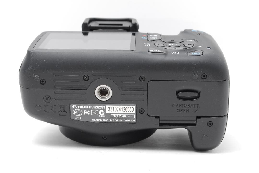 【新品級ショット数　美品】Canon Kiss X50　スマホ転送　動画撮影OK