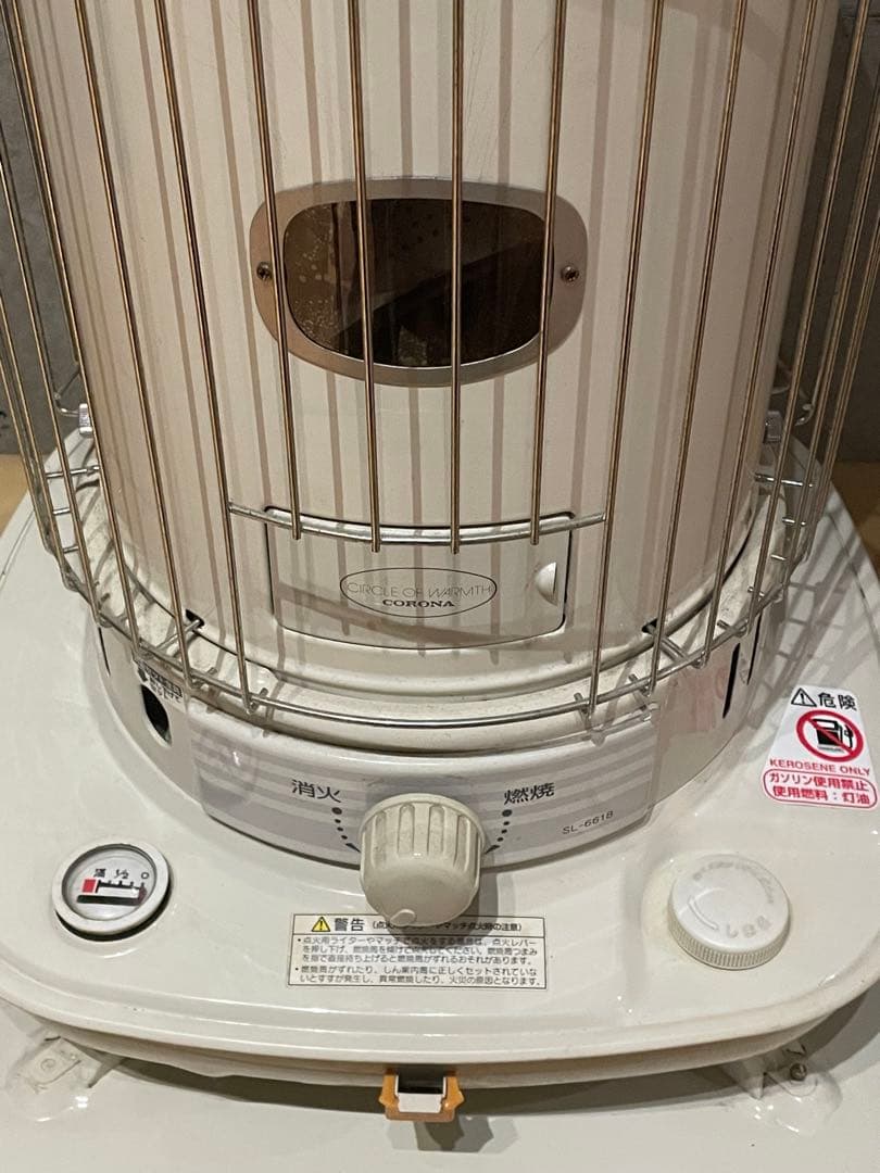2018年製CORONA 石油ストーブ SL-5118 • SL-6618中古品