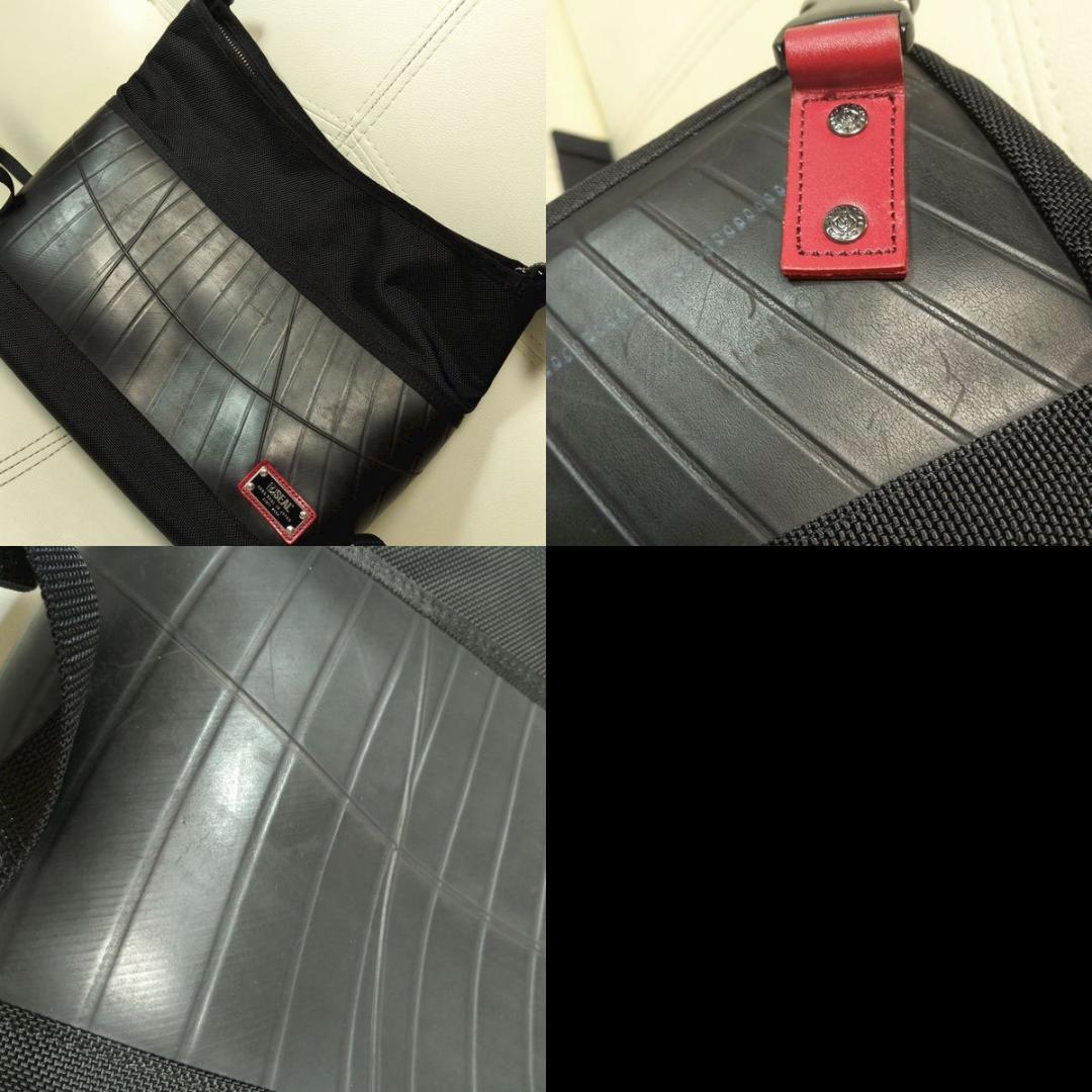 SEAL シール 2WAYデザイナーズウエストバッグ ボディバッグ 黒赤 日本製