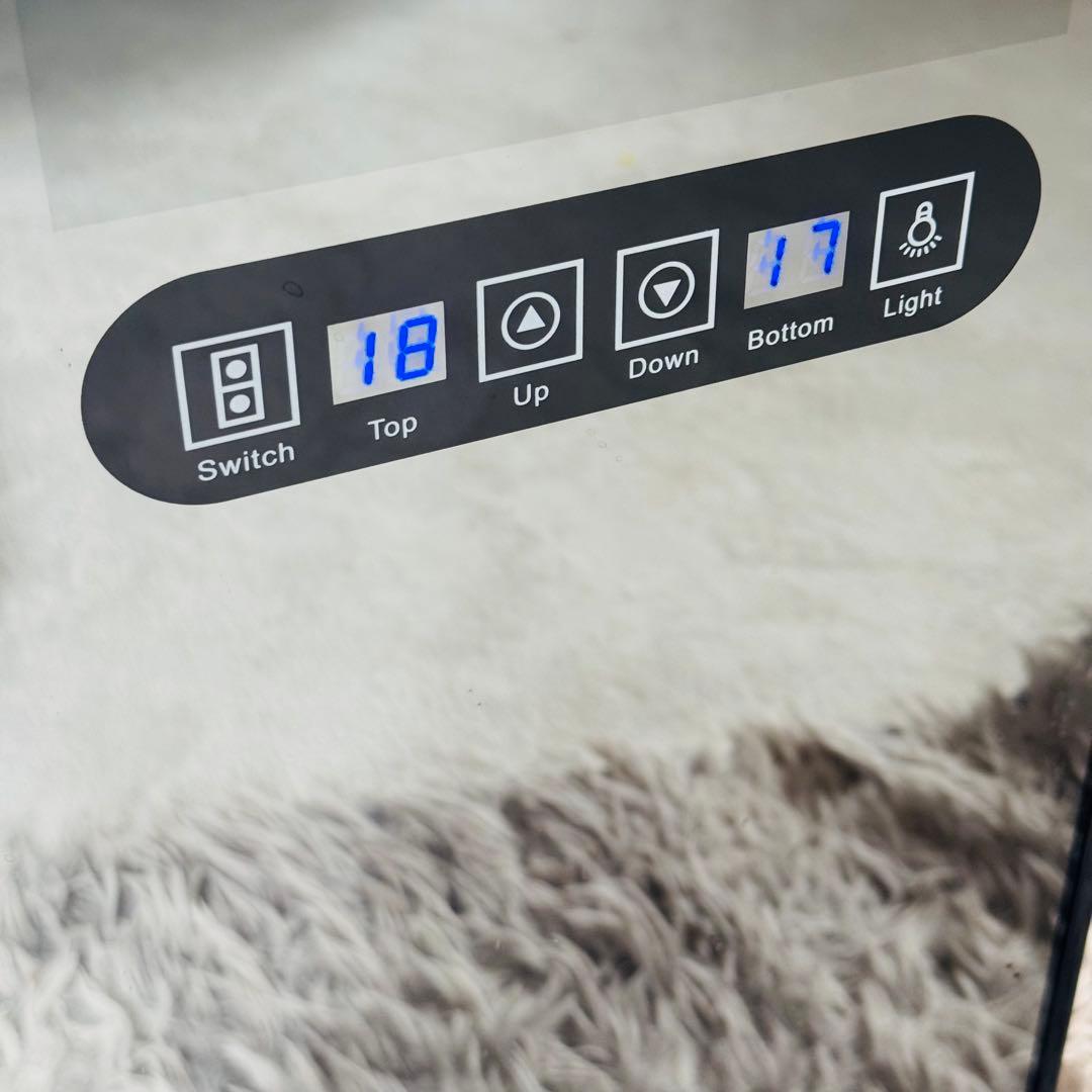 ワインセラー セパレート2段式16本　ペルチェ方式 タッチパネル UVカット