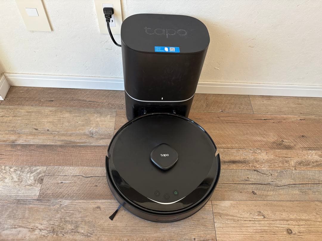 tapo RV30 Max Plus ロボット掃除機本体 黒　自動吸引機