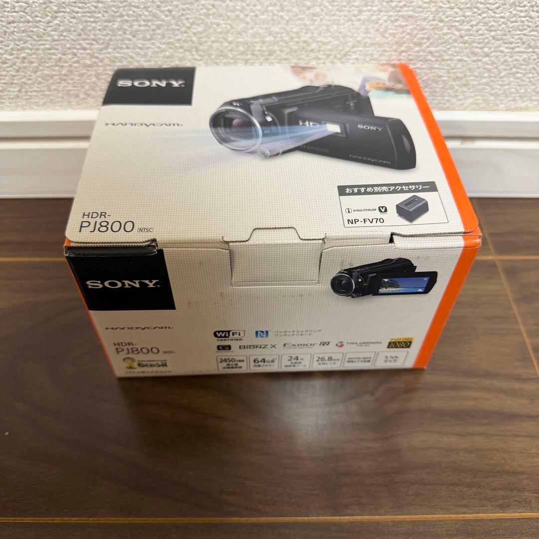 SONY HDR-PJ800 HDビデオカメラ
