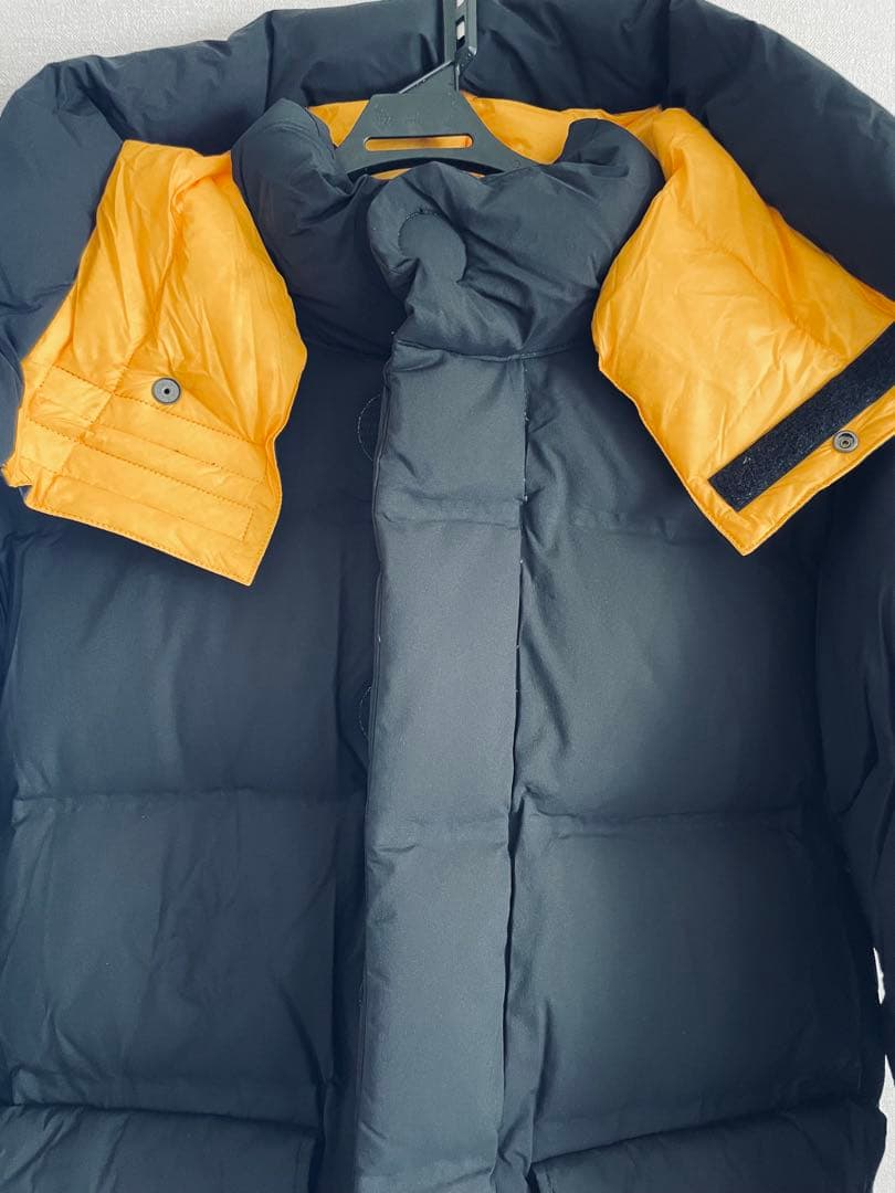 THE NORTH FACE ダウンジャケット S 黒/黄