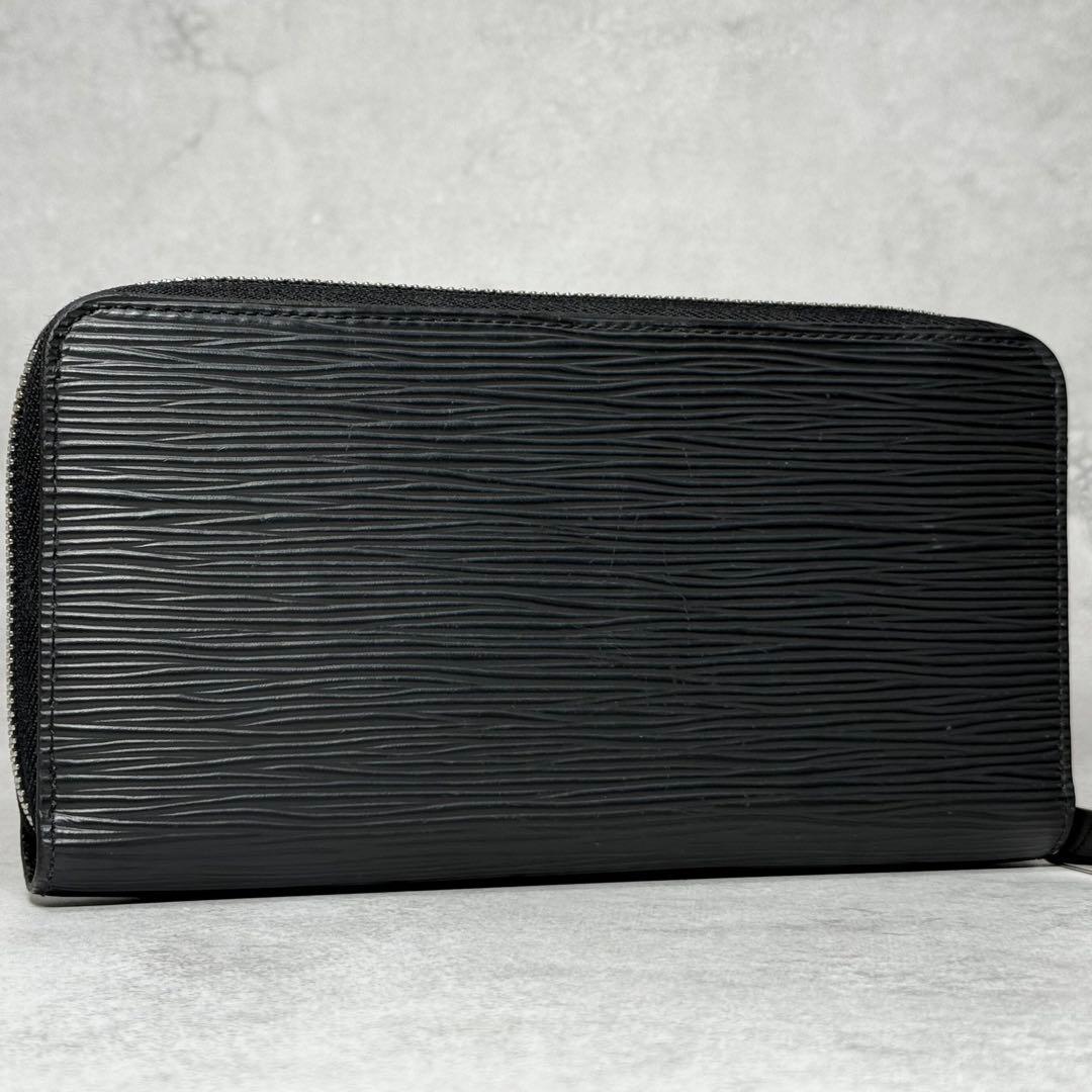 超美品 RFID ルイヴィトン エピ ノワール ジッピーウォレット 長財布